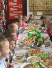 Śniadanie wielkanocne u Muminków