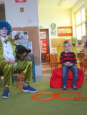Urodziny Kuby z clownem