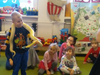 takie miłe zwierzaki nas odwiedziły