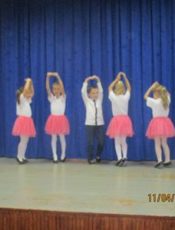 nasi przedszkolacy na konkursie patriotycznym