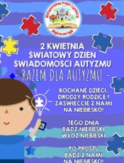 światowy dzień autyzmu – 2 kwiecień