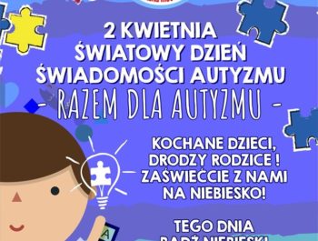 światowy dzień autyzmu – 2 kwiecień