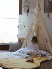 jak zrobić tipi i szałas z prześcieradła