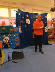 Odwiedziny Magika w Przedszkolu Muminki