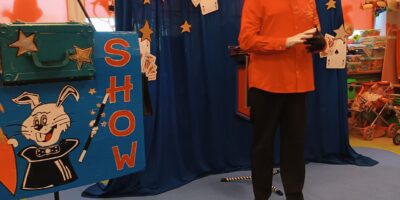 Odwiedziny Magika w Przedszkolu Muminki