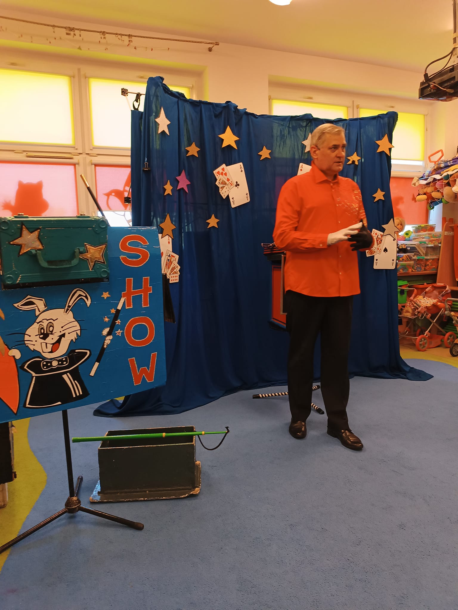 Odwiedziny Magika w Przedszkolu Muminki