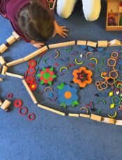 Mozaiki geometryczne i grupa przedszkolna