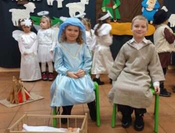 Jasełka i wizyta Świętego Mikołaja w naszym przedszkolu!