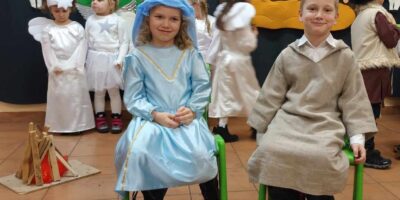 Jasełka i wizyta Świętego Mikołaja w naszym przedszkolu!